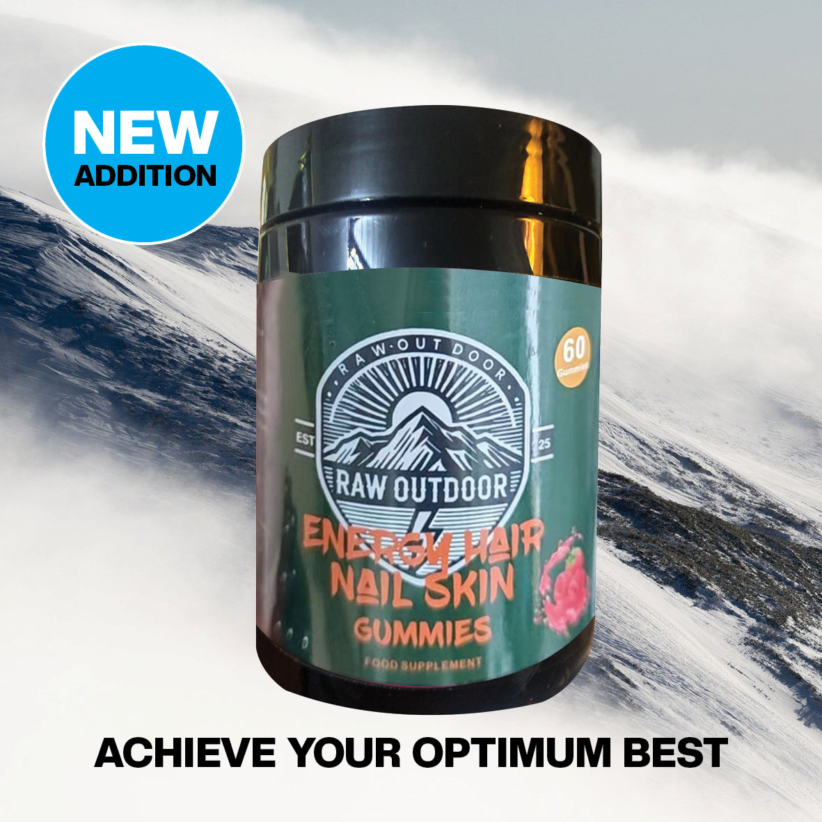 NEW! Energy, Hair, Nail, Skin Gummies