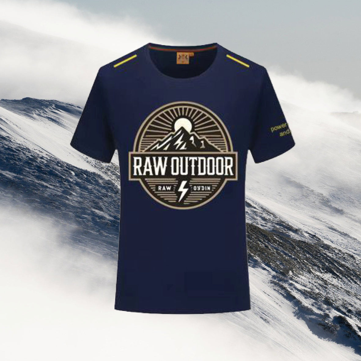 The Raw Outdoors Blue T-Shirt