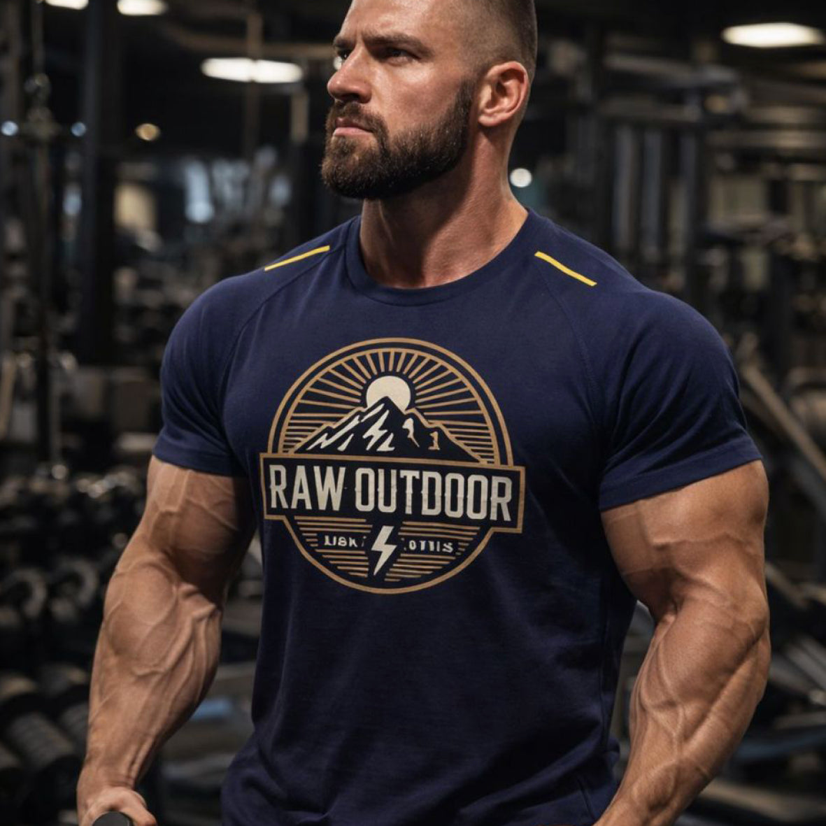 The Raw Outdoors Blue T-Shirt